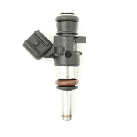 EV14 injector, 12 Ohm, 1050 cc, C30°, Uscar, O-O 34 mm, Short, Long multihole (7) spray tip (Bosch Motorsport 028015840P)