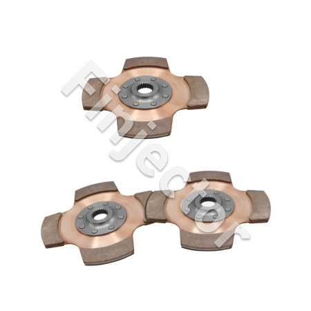 OT-185 7.25” Cerametalliset kytkinlevy paketit, 29/32" akseli, 21 booria 