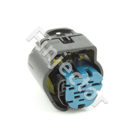 5 pole Trapez connector, Code B, Matrix 1.2 terminals (like Bosch 1928405159)