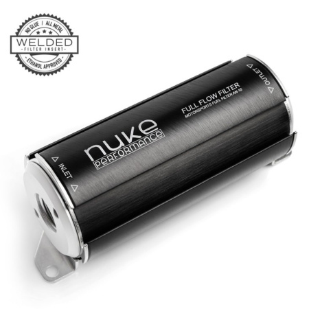 Fuel filter 10 micron Stainless steel element, AN10 ORB (NUKE 200-01-203)