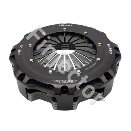 8.5" 4-Plate Racing Clutch With Floater Plates, Torque Capacity 2370Nm (1720 lb-ft), Metal, for step flywheel (TILTON 68-004UG)