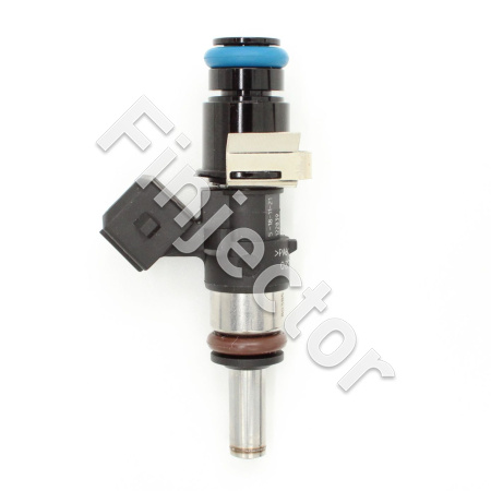 EV14-Suutin, 12 Ohm, 339cc, C20, Jetronic (EV1), O-O 49 mm, Keskipitkä, Lyhyt 11 mm yläholkki suodattimella, Pitkä suutinkärki (Bosch 0280158038-M14X)
