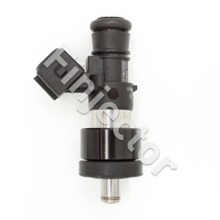 EV14-Suutin, 12 Ohm, 714cc, C, Jetronic (EV1), O-O 42 mm, Alapäässä Honda/Hayabusa holkki tiivisteellä (Bosch 0280158112-H14)