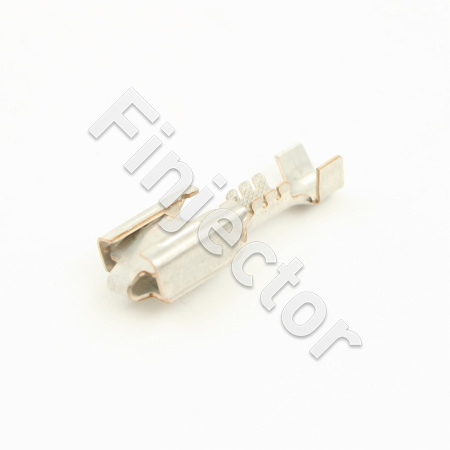 Lattaliitin 6.3 mm, johtokoolle 0.5 - 0.8 mm