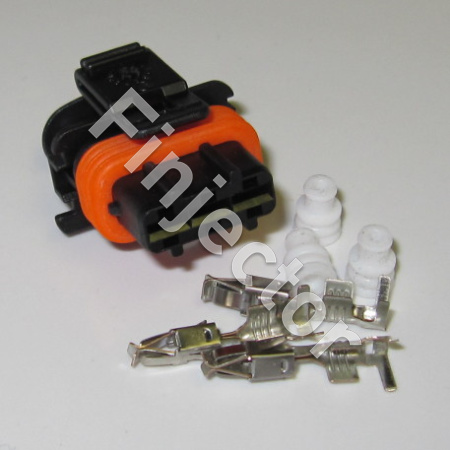 3 pole Bosch Compact connector SET, 1.5 -2.5 mm2, Code 1, JPT female pins