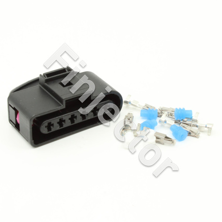 6 pole connector set, VAG coil (1J0973726-SET-COIL)