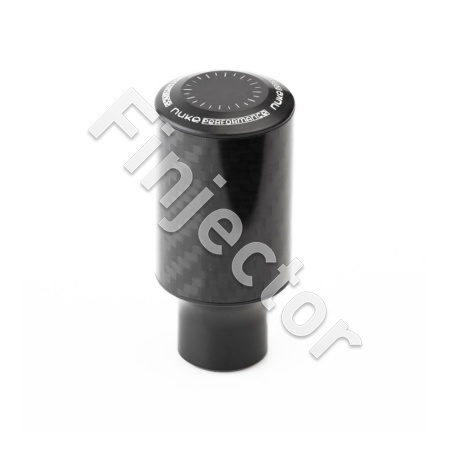 Gear Knob Cavernous Carbon 40, Glossy finish (NUKE 490-01-201)
