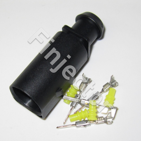 4-napainen liitinsarja, 0.5-1 mm2, JMT-MALE (4B0973812-SET-1)