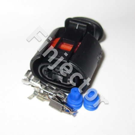 2 pole GHW MDK 3 Plus connector set, for wire sizes 0.5–1.5 mm (