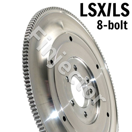 FLYWHEEL, CHEVROLET LSA/LSX/LT (8-BOLT), OT/ST-215 CLUTCHES, 168T, (TILTON 51-2008)