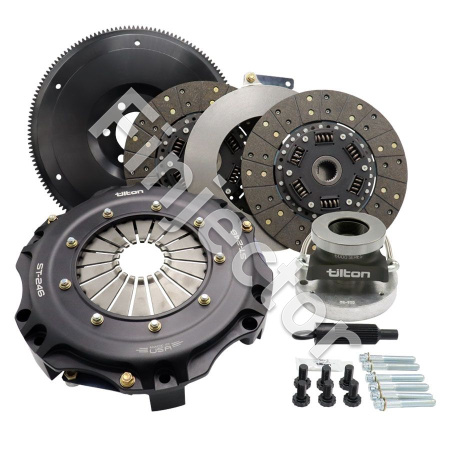 ST-246 TWIN DISC CLUTCH KIT, ORGANIC DISCS, CAMARO ZL1 GEN5, INCLUDES HRB, 850 LB-FT, (TILTON 55-101