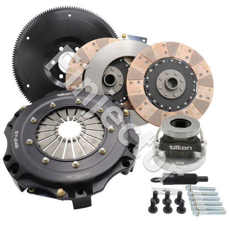 ST-246 TWIN DISC CLUTCH KIT, CERAMETALLIC DISCS, CAMARO ZL1 GEN5, INCLUDES HRB, 1250 LB-FT, (TILTON