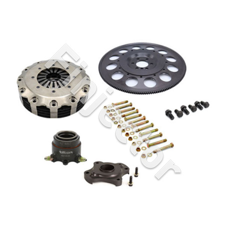 CFA, CORVETTE C5, 7.25", CARBON, 3 PL, (TILTON 56-805)