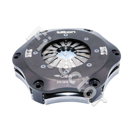 7.25" OT-II 3-levyinen HD kytkinasetelma floattereilla, Metallic, väännönkesto 1387 Nm, Step-tyyppiselle vauhtipyörälle (TILTON 66-503HG)