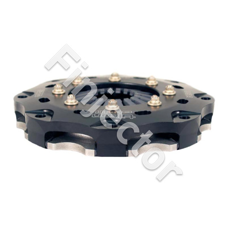 CLUTCH, METAL, 5.5", 1 PL, HR, GRAY, STEP, (TILTON 67-001HG)
