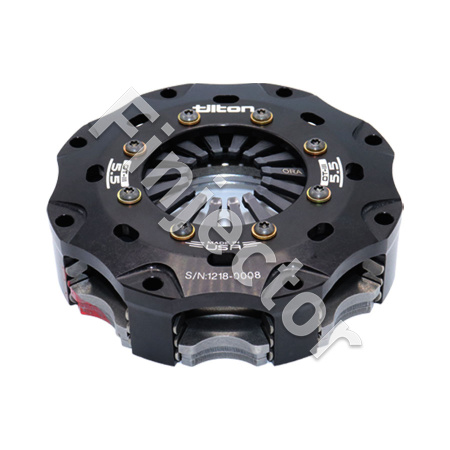 CLUTCH, METAL, 5.5", 3 PL, HR, ORANGE, POT, HVY DTY, (TILTON 67-513HORA)