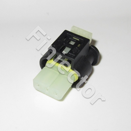 3 pole 1.2 SealStar FB Connector, Code B, with CPA, MLK1.2 female terminals (805-121-522)