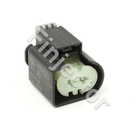 2 pole 2.8 female Sealstar connector (Hirschmann 805-198-522)
