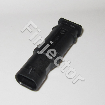2 pole 1.2 SealStar male Connector housing, MCON 1.2 male pins, 