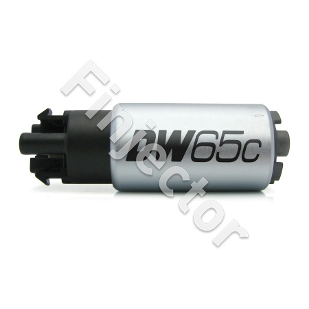 DW65C series, 265lph compact fuel pump w/ mounting clips