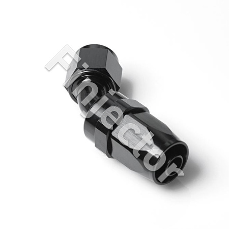AN - Hose end AN-8 -45° Black (NUKE AN-08-201)