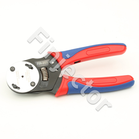 Puristuspihdit Deutsch DTM -holkkiliittimille, nelileukapuristus, AWG 20-22 (0.35-0.5mm2) (FIN-20X)
