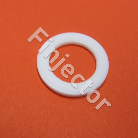 AN4 PTFE (Teflon) tiiviste, sisämitta 11.3mm, ulkomitta 17mm TH.1.5mm (GBCW901-04-TFL)