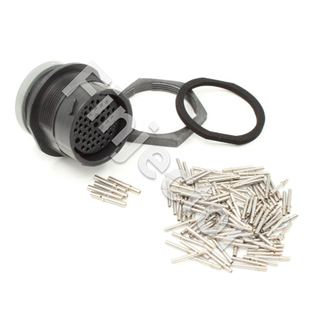 47 pole connector set, sockets, 0.2-0.5 mm2 /0.5-1 mm2