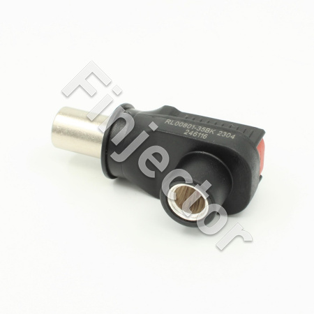 Amphenol 8mm Radlok Läpivientiliittimen terminaali MUSTA 35mm² (2RL00801-35BK)