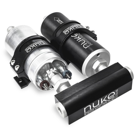 Collector for 1x Bosch 044 and 1x Nuke Fuel Filter Slim