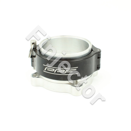 Inlet flange for Bosch 68 mm throttle, 3" billet with quick clamp, O ring seals
