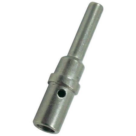 Deutsch DTP Solid Male Pin 2-4 mm2, Deutsch Size 12, Nickel, AWG 14-12