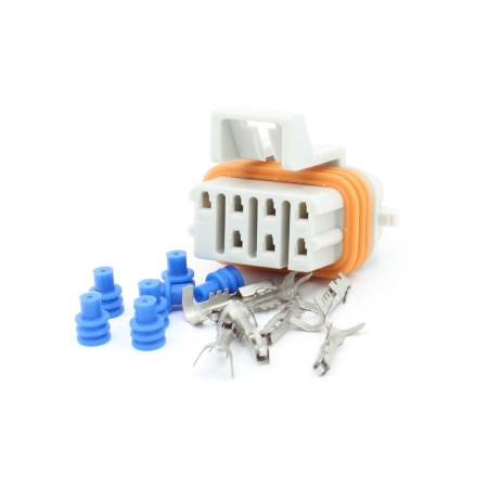 7 pole Metri-Pack 150 connector set, example for LS Coil pack wiring harness