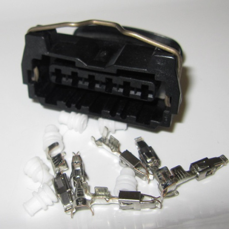 6 pole Bosch Jetronic connector set for air mass sensors, etc., 