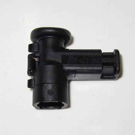 GPC / Connector 1P / 90° angle / Ø 3.0 / Black / Improved cl (Bosch 1928405085)