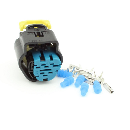 5 pole Bosch Trapez connector KIT, Code B, Matrix 1.2 terminals 0.35...0.5 mm²