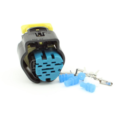 5 pole Bosch Trapez connector SET for pressure sensors, Code B, 0.35...0.5 mm² (1928405159-SET-PS)