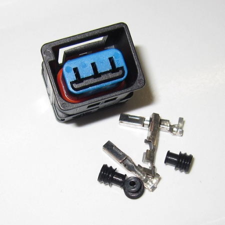 3 pole female Ford / Volvo ignition coil connector kit (1W7T-14A464-LA)