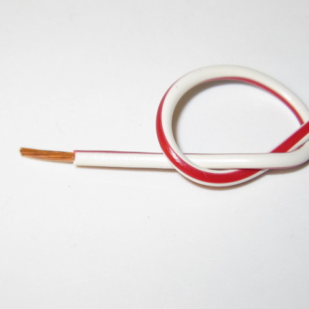 Auto Cable 1.5 mm² red-white (full roll = 100 m)