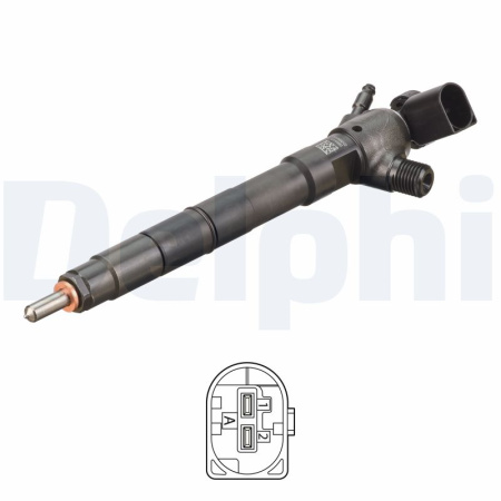 Genuine Delphi Common Rail Injector (28565335, 04B130277N)