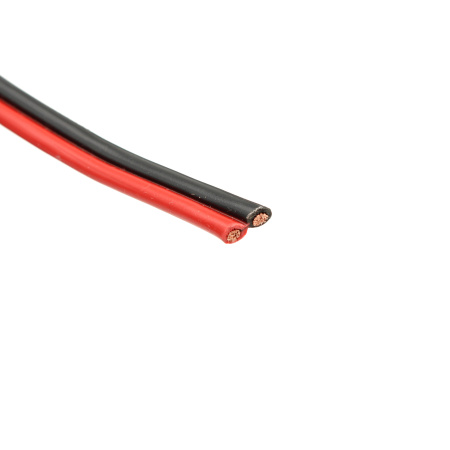 Autocable 2X2.5 mm² red-black (full package=50m)
