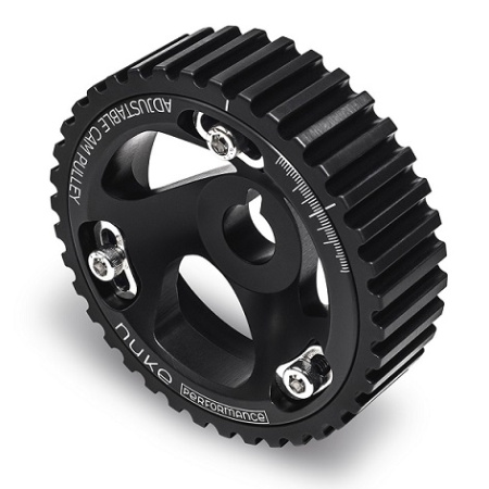 Adjustable Cam Pulley for Volvo 8v / 16v round teeth,  (NUKE 500-01-201)