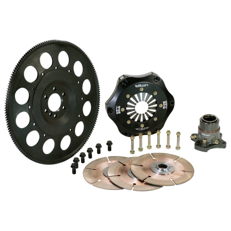 CFA, CORVETTE C6, 7.25", METAL, 3 PL, (TILTON 56-807)