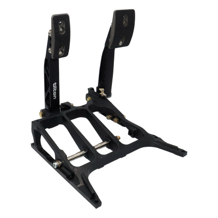 850-SERIES PEDAL ASSY, 2-PEDAL (BRAKE & THROTTLE) UNDERFOOT, TRUNNION TYPE BB, (TILTON 72-857-S)