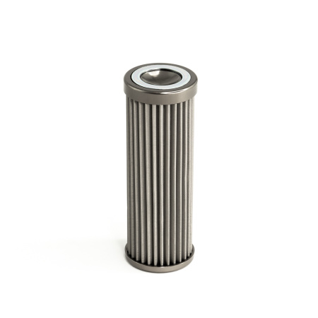 In-line fuel filter element, stainless steel 40 micron.  DW 160mm housing. Universal