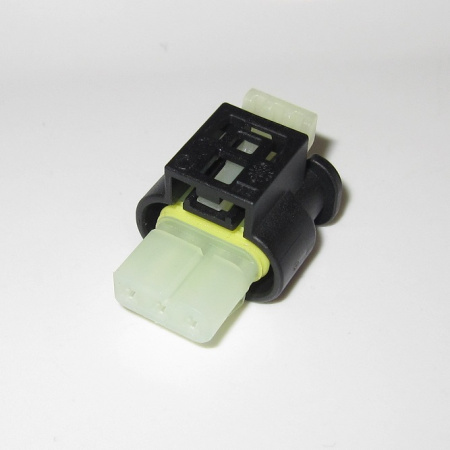 3 pole 1.2 SealStar FB Connector, Code B, with CPA, MLK1.2 female terminals (805-121-522)