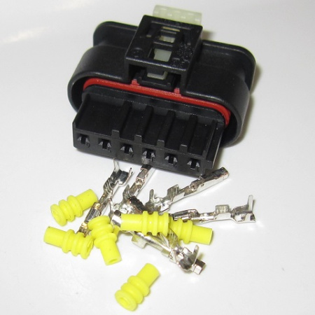 6 pole 1.2 SealStar FA connector set, Code A, 0.75 - 1 mm