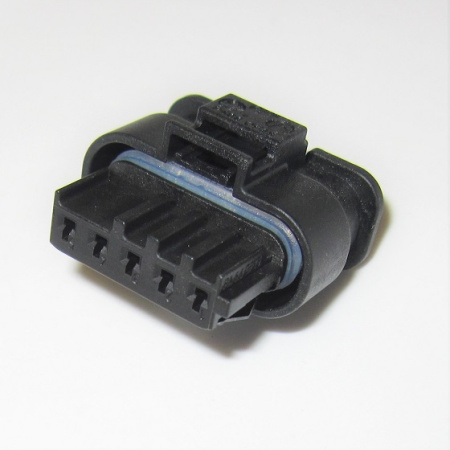 5 Pole 1.2 SealStar FA Connector. Terminals: MCON 1.2. (Hirschmann 872-860-541)