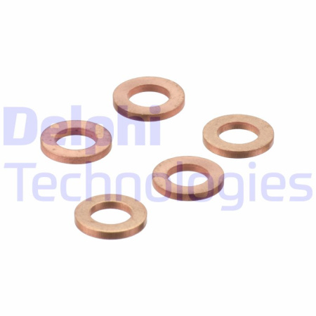 CR Injector seal (5 pcs in bag) 12.3/ 7.1/ 1.6 mm (9001-850J)