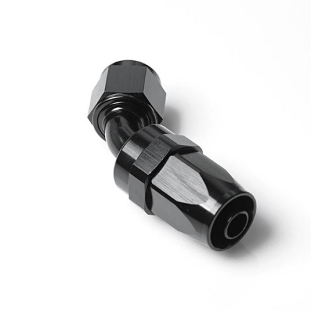 AN - Hose end AN-6 -45° Black (NUKE AN-06-201)